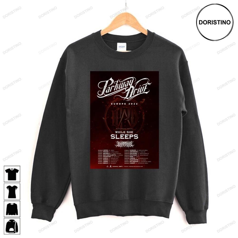Parkway Drive 2022 Limited Edition T-shirts